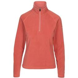 Trespass Skylar Women's 1/2 Zip Fleece Top - Rhubarb