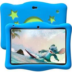 SGIN Kids Tablet, 10 Inch Tablet for Kids, 2GB+32GB Android 12 Kids Tablets with Case, WiFi, Parental Control, Dual Camera, Games, Bluetooth, Learning Tablet