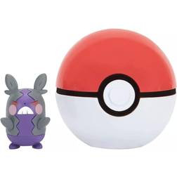 Jazwares Pokemon Clip N Go Hangry Morpeko & Poké Ball