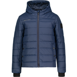 Bauer Junior Supreme Hooded Puffer Jacket - Navy
