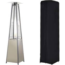 OutSunny Pyramid Patio Heater with Cover 10.5KW