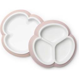 BabyBjörn Baby Plate Set, 2-pack Powder pink