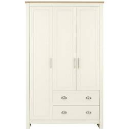 GFW Lancaster Cream Wardrobe 112x180cm