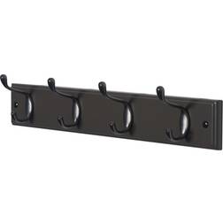 House of Home 4 Dark Grey-Brown Mountable Coat Hook