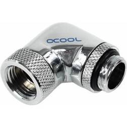 AlphaCool HF angled adaptor 90° G1/4 outer G1/4 inner thread