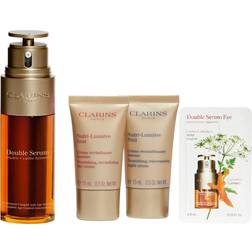 Clarins Clarins Double Serum &Amp; Nutri-Lumière Anti-Aging Routine.