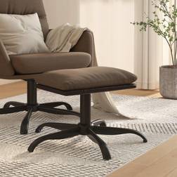 vidaXL 60x60x39 stof Fodskammel