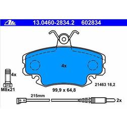 ATE Kit Pastiglie Freno 13.0460-2834.2