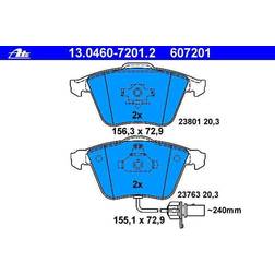 ATE 13.0460-7201.2 Juego De Pastillas De Freno A4 B7 Avant A8 D3 Sedán