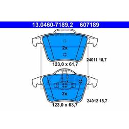 ATE 13.0460-7189.2 Juego De Pastillas De Freno Excl. Contacto De Avisador De Desgaste VOLVO XC90 I