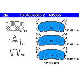 ATE Mazda Mx-5 Remblokkenset 13.0460-5865.2