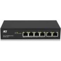 ACT 6-Port Netzwerk-Switch Managed Fast Ethernet AC4430