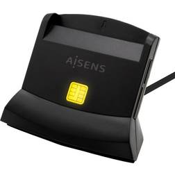 Aisens ASCR-SN04CSD-BK Lecteur d'identification et de carte USB-C