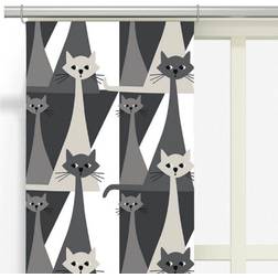 Arvidssons Textil Panelgardiner Katten Kitty