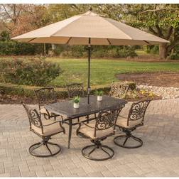 Hanover TRADITIONS7PCSW6-SU Traditions Patio Dining Set