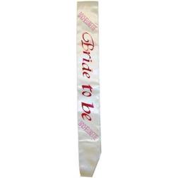 Bride 2B Sash W/Pink Stones