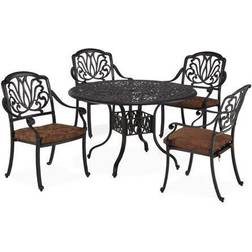 Homestyles Capri Charcoal 5 Patio Dining Set