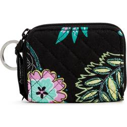 Vera Bradley Women Recycled Cotton RFID Petite Zip-Around Wallet Island Garden