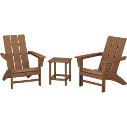 Polywood Modern Outdoor Lounge Set