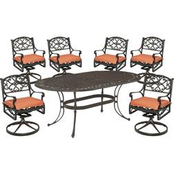 Homestyles 6655-335C 7 Patio Dining Set