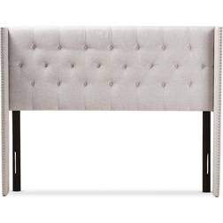 Baxton Studio Ally Modern Grayish Headboard