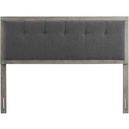 modway Collection MOD-6226-GRY-CHA Headboard