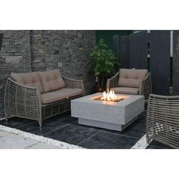 Elementi Manhattan 36" Concrete 45,000 BTU Liquid Propane Fire Pit