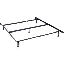 Hillsdale Furniture Metal 6-Leg Extendable Queen/King Bed Frame