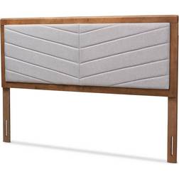 Baxton Studio Iden Moder Light Headboard