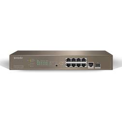 Tenda Layer-3 Managed Poe Switch 9 Poe Ports With 1SFP Static Routing Vlan IGMP QOS DHCP Snooping TEG5310P-8-150W