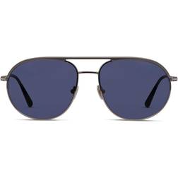 Tom Ford FT0772 GIO Sunglasses - Green/Gunmetal