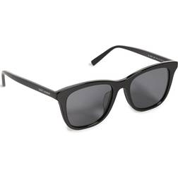 Saint Laurent Asian Fit SL 587/K Solbriller - Shiny Black