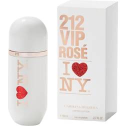 Carolina Herrera 212 VIP Rosé I Love Ny Edición Limitada Perfumes 80 ml