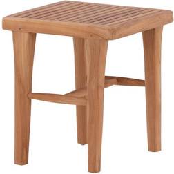Venture Design Ribbon sidebord teak. Fodskammel