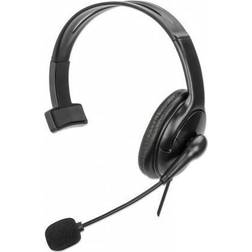 Manhattan 180849 hovedtelefoner/headset Ledningsført Kontor/Callcenter