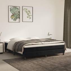 vidaXL Pocketresårmadrass svart 160x200x20 Bäddmadrass