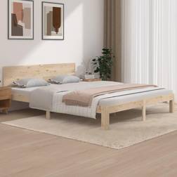 vidaXL Bedframe Massief Grenenhout 160x200 cm