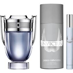 Rabanne Men's Perfume Set Invictus 3 Pz