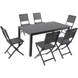 Hanover Naples 7 Patio Dining Set