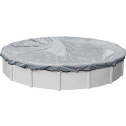 Robelle Ultra Winter Above Ground Pool Cover for Round Pools Grey 15'