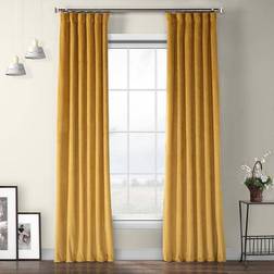 Exclusive Fabrics & Furnishings HPD Half Price Drapes Plysch sammetsgardiner