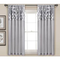 Lush Decor Circle Dream Window Curtains Panel Set 54 W x 63 L