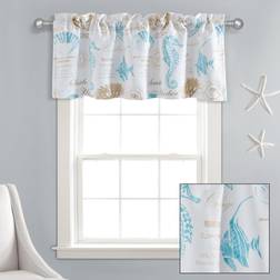 Lush Decor Harbor Life Light Filtrering Fönster 132 cm B x 45 cm L