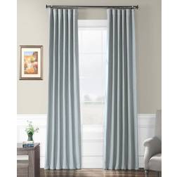 Half Price Drapes Fabrics & Furnishing Bellino Textured Blackout Rod Pocket 127x