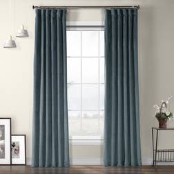 Exclusive Fabrics & Furnishings Half Price Drapes Heritage Plush Velvet 96 Inches 50W x 96 L