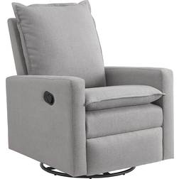 Oxford Baby & Kids Uptown Upholstered Swivel Glider & Recliner Nursery Chair