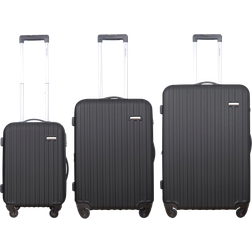Cavalet Rhodos Suitcase Set of 3 - Black