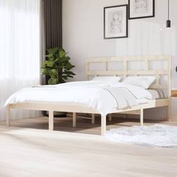 vidaXL Brown Bed Frame 180 x 200 cm