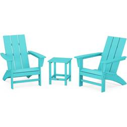 Polywood Modern Outdoor Lounge Set