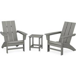 Polywood Modern Outdoor Lounge Set